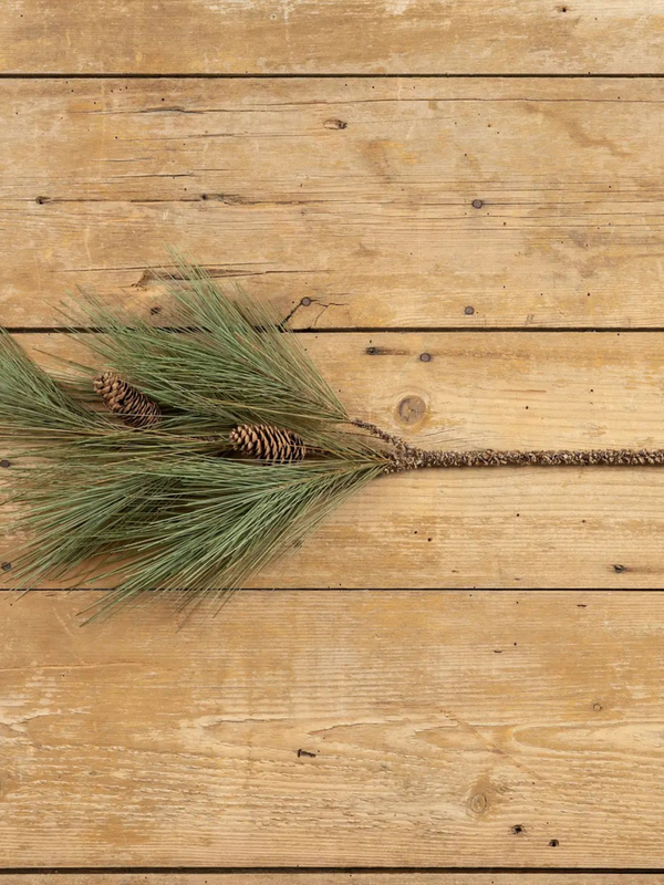 29" River Pine Spray w/ Cones