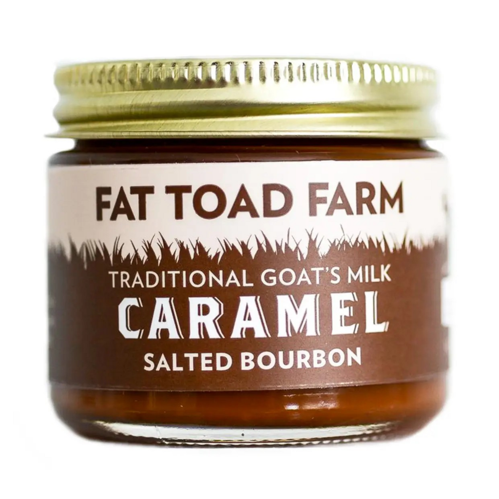 2oz salted bourbon goat's milk caramel