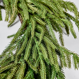 Real Touch Norfolk Pine Wreath - 24"