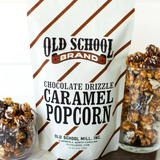 chocolate drizzle caramel popcorn