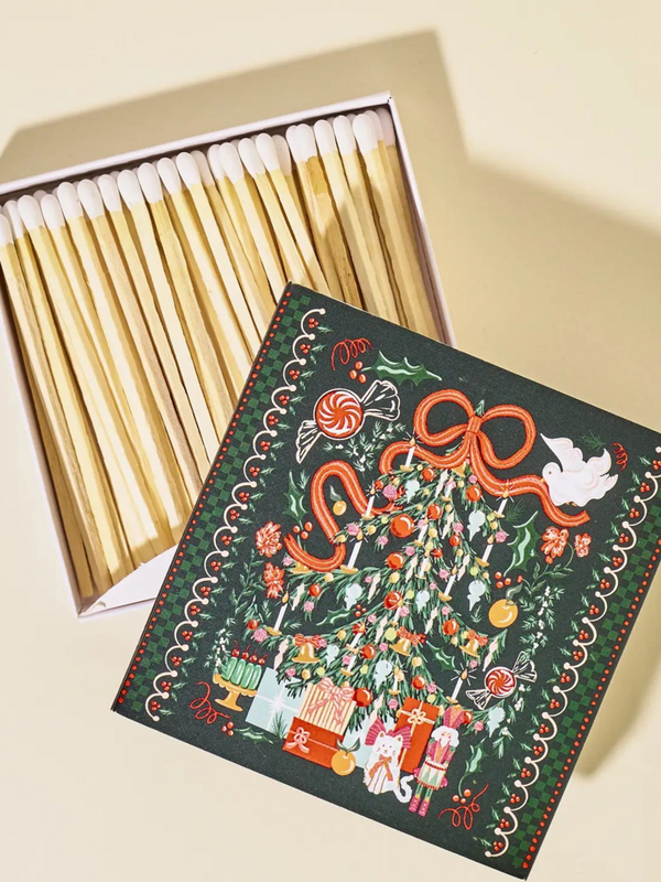 jolly christmas large matchbox