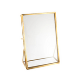 Brass Standing Frame 4"x6" Vertical