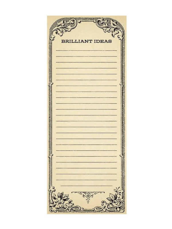 Brilliant Ideas Notepad