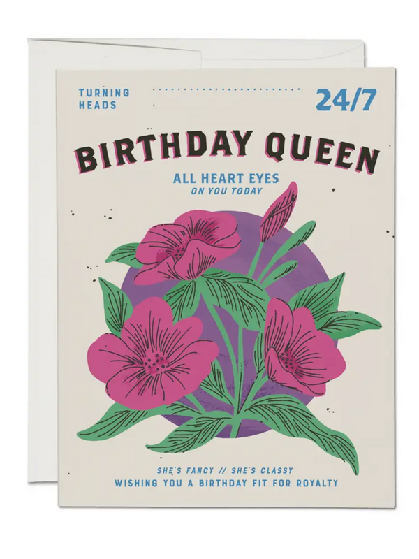 birthday queen card