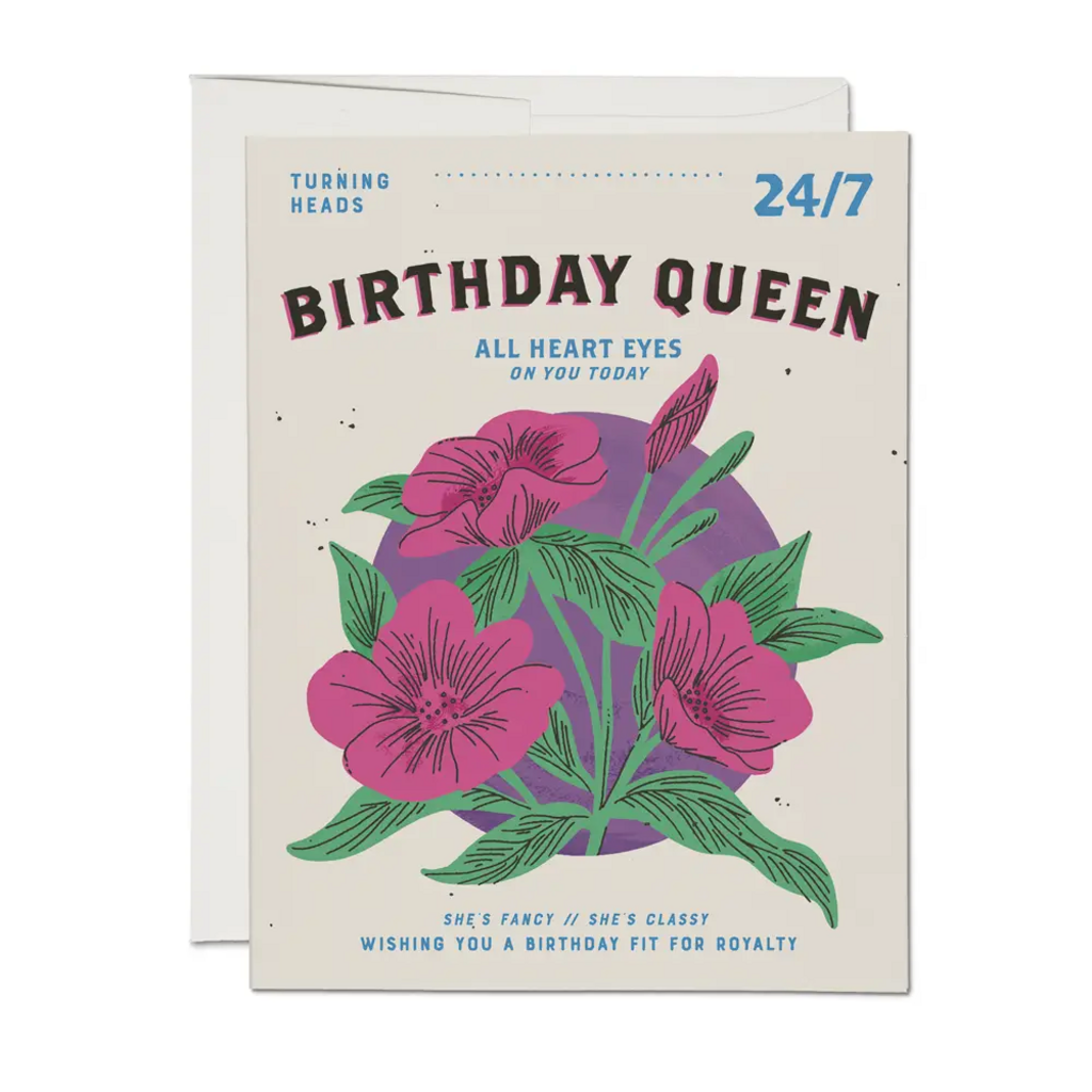 birthday queen card