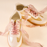 sheer mauve shoelaces