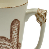 Down On the Farm Toile Mug