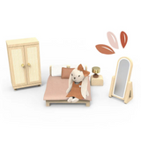 Doll House Bedroom set with 1 Character