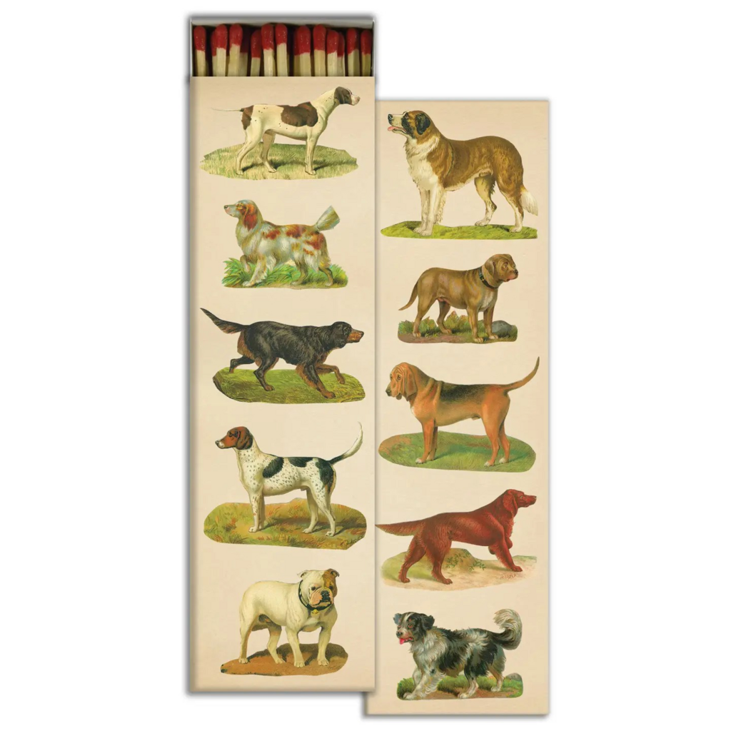 Dog Collage Matchbox
