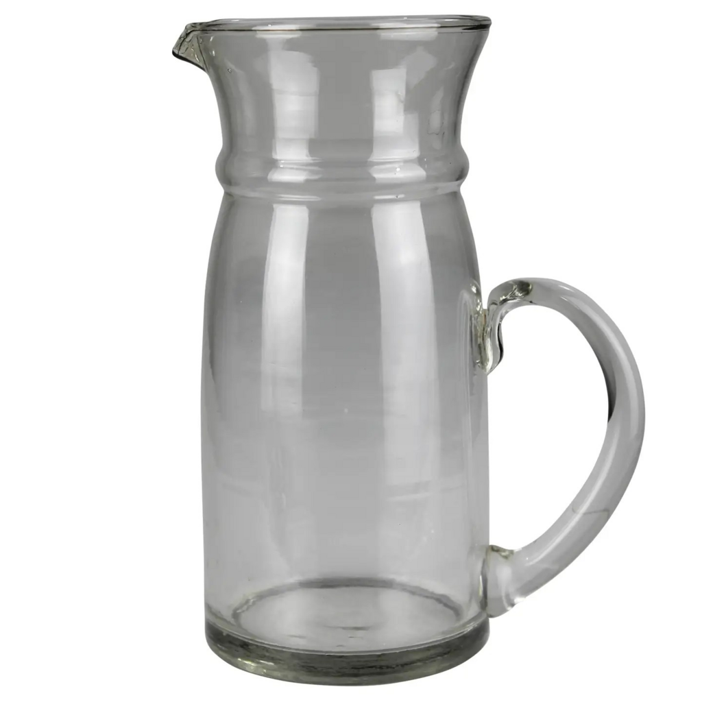 Glass Handled Pitcher