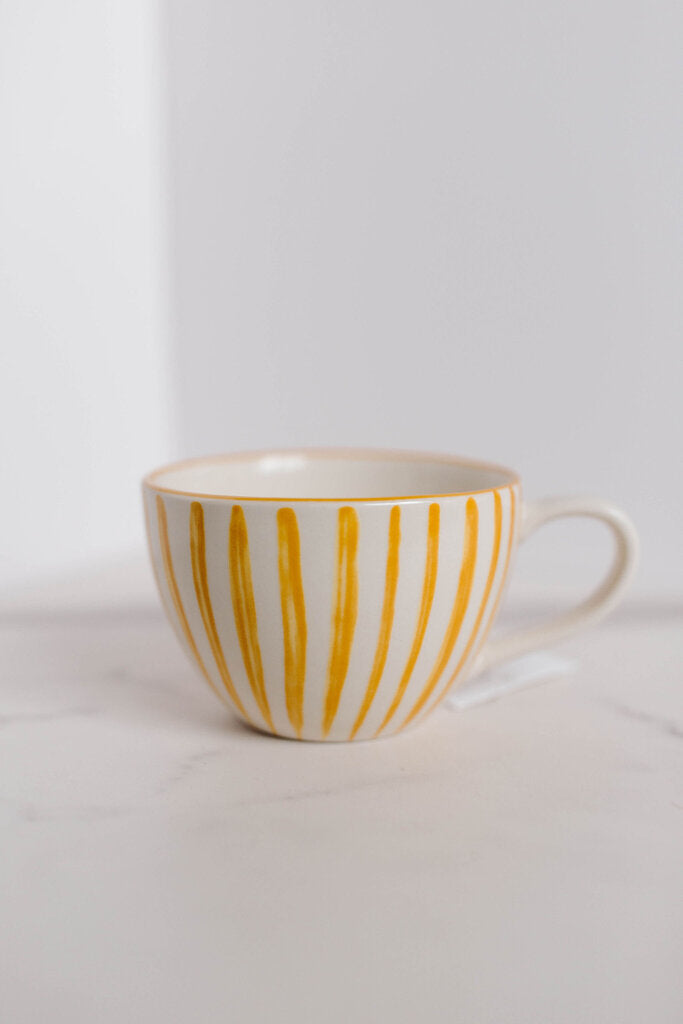 Yellow Cabana Mug