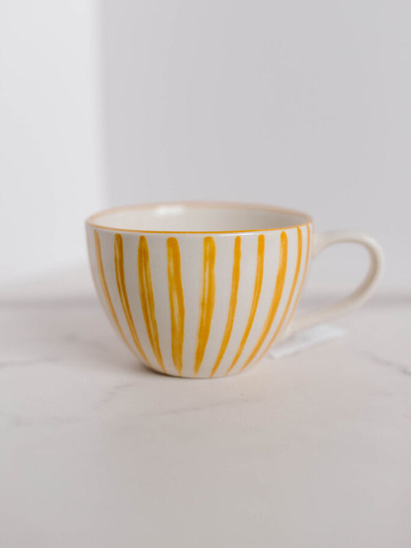Yellow Cabana Mug