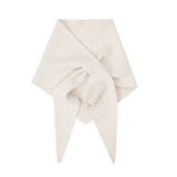 ivory triangle scarf