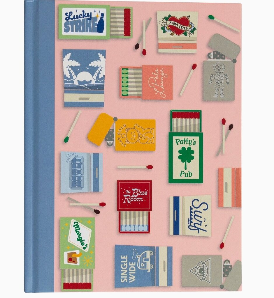 Blue Matchbook Journal, Hardcover