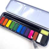 Watercolor Travel Tin
