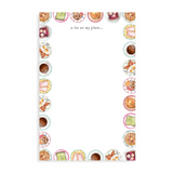 a lot on my plate notepad