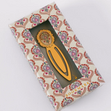 Folk Heart Metal Clip Bookmark