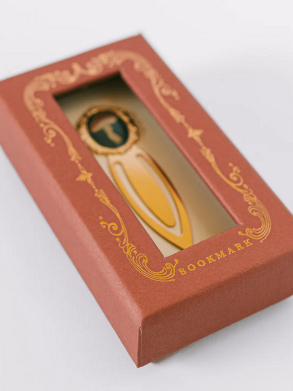 Mushroom Metal Clip Bookmark