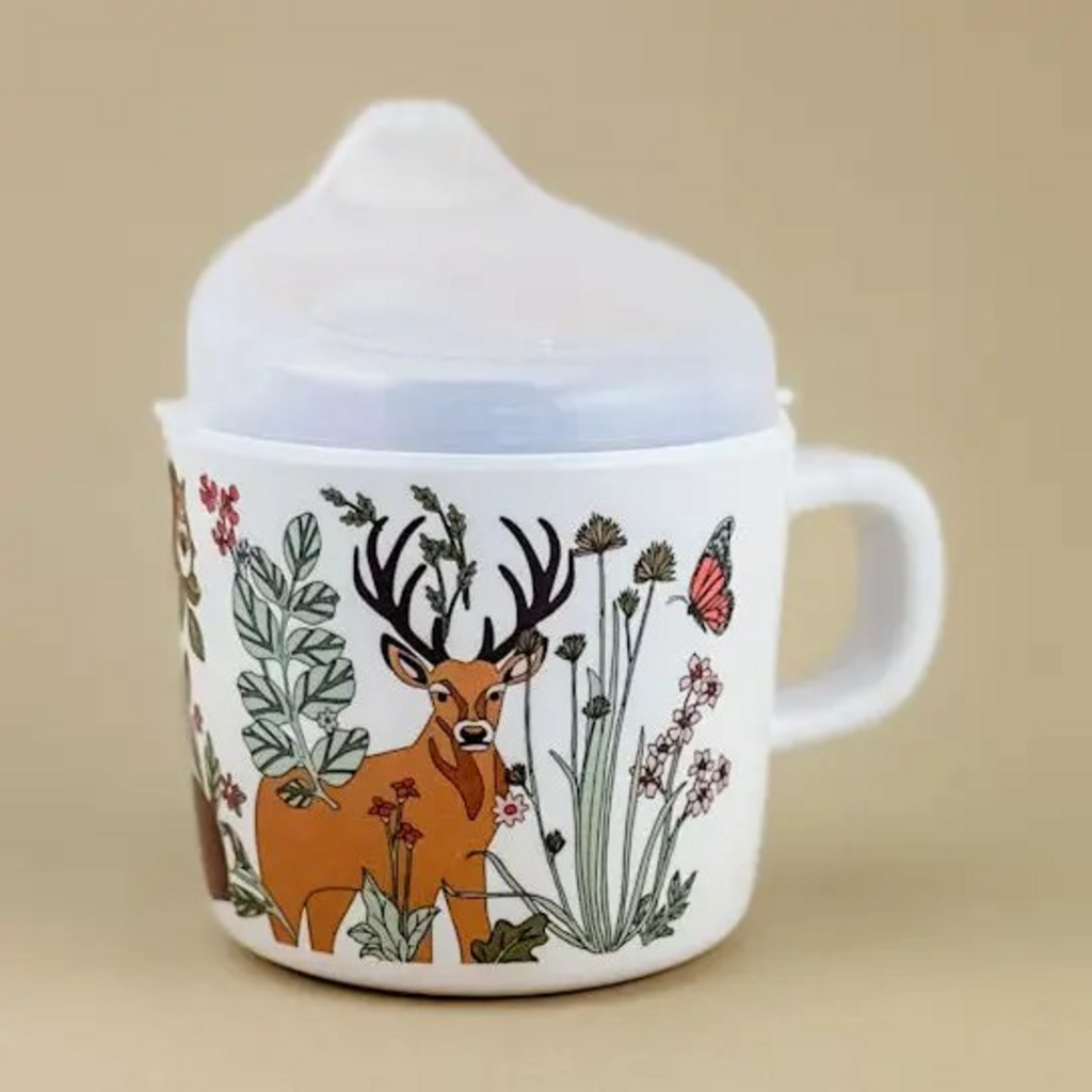 mountain animal sippy cup