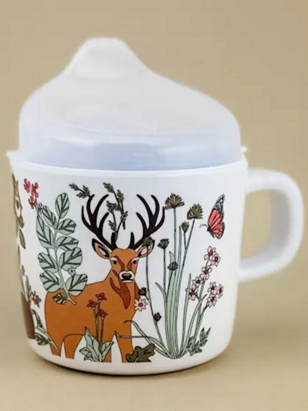 mountain animal sippy cup