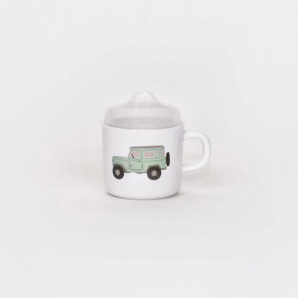 vintage truck sippy cup