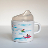water skiers sippy cup