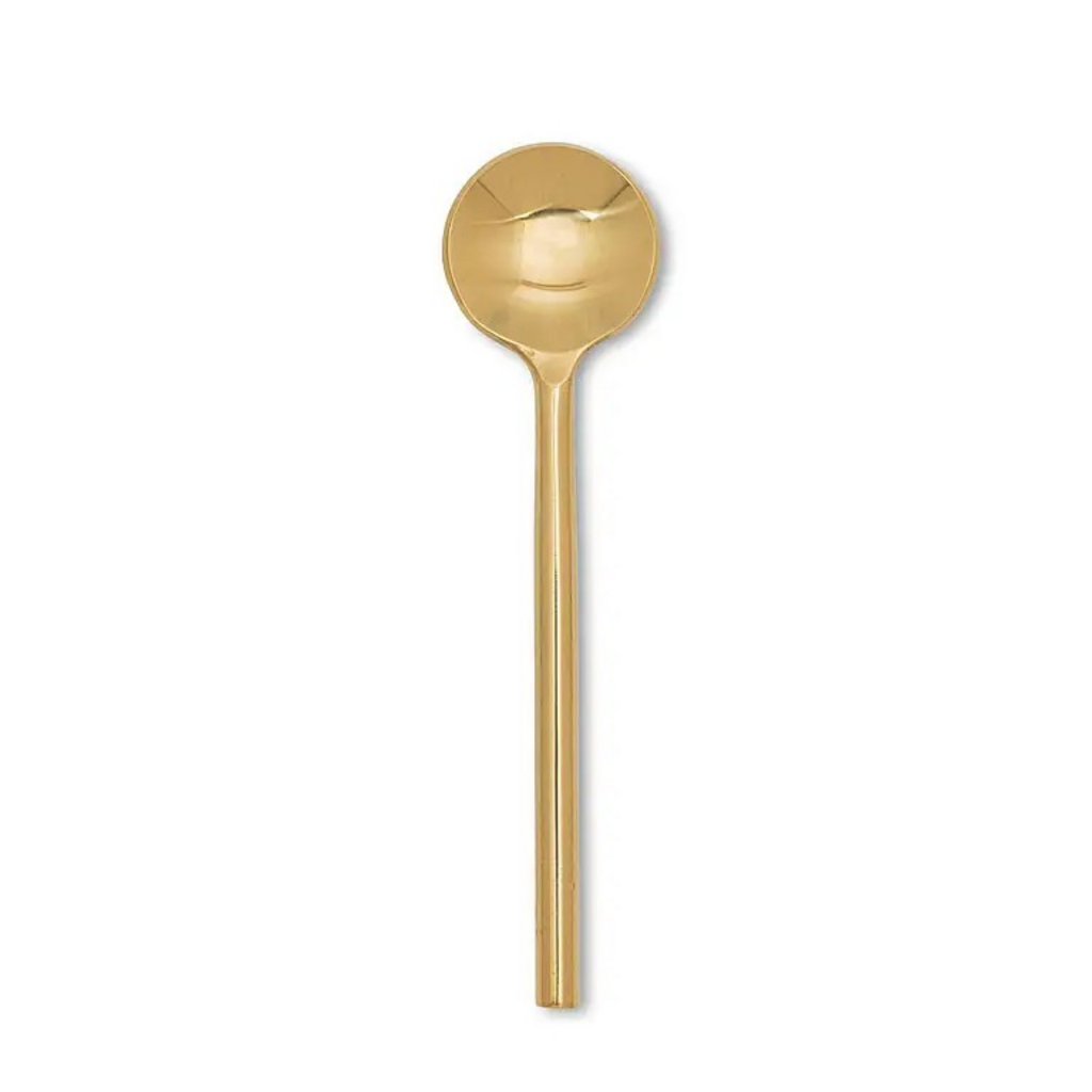 Modern Gold Spoon