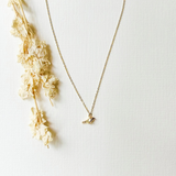 dainty bird necklace
