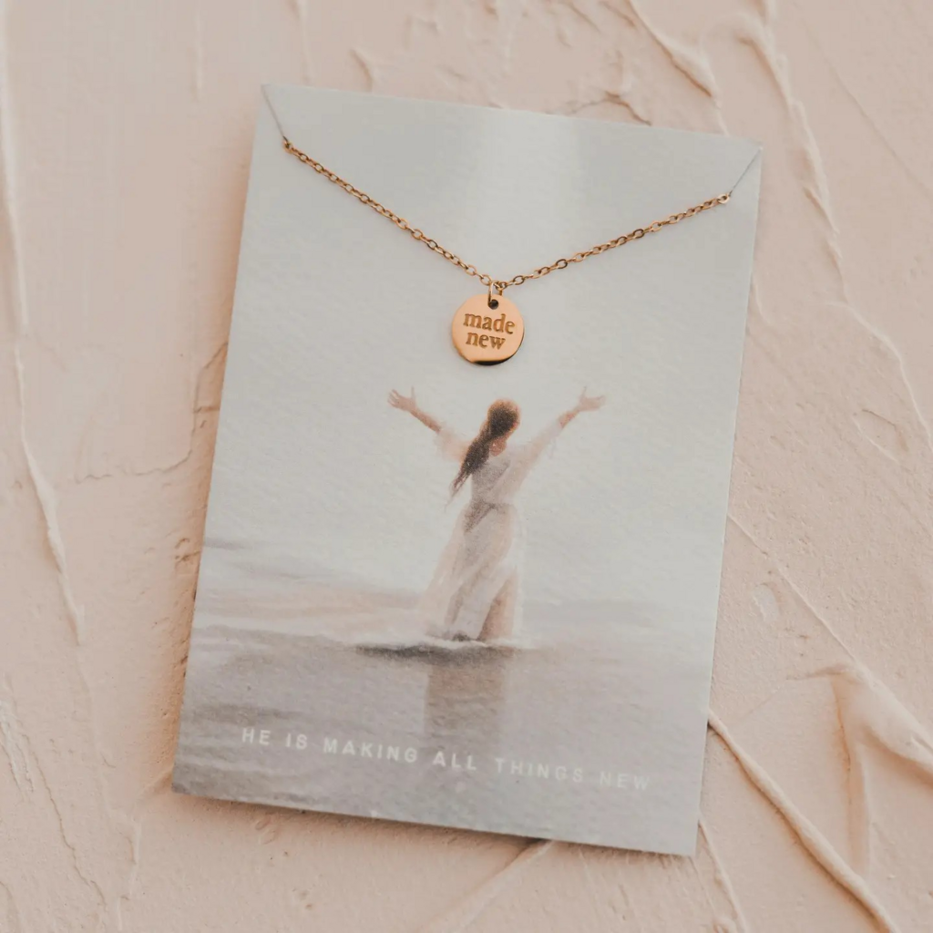 path disc necklace
