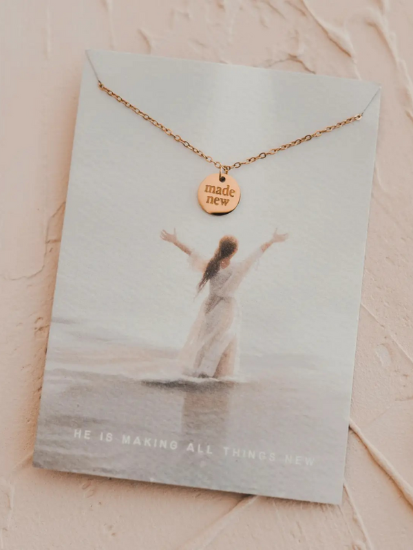 path disc necklace