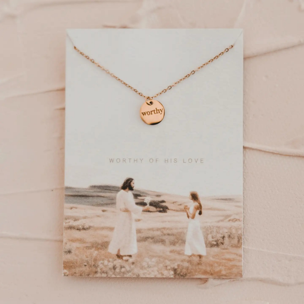 worthy disc necklace
