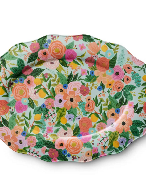 Garden Party Melamine Serving Platter