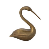 Cast Aluminum Swan