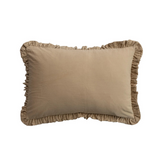 Woven Cotton Lumbar Kantha Pillow