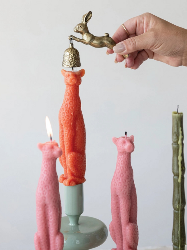 Pewter Rabbit Shaped Candle Snufer