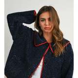 navy fleece jacket