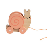 Snail Wooden Pull Toy