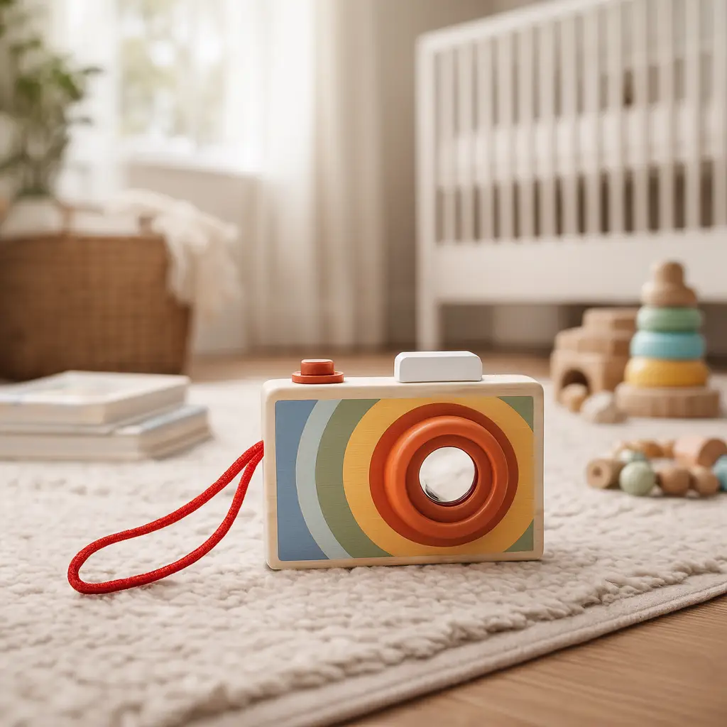 Wooden Camera Toy