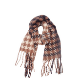 Two-Tone HOundstooth Scarf