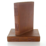 5"x7" Leather Journal with Double Stitching