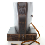 5"x7" Vintage Leather Journal with Strap