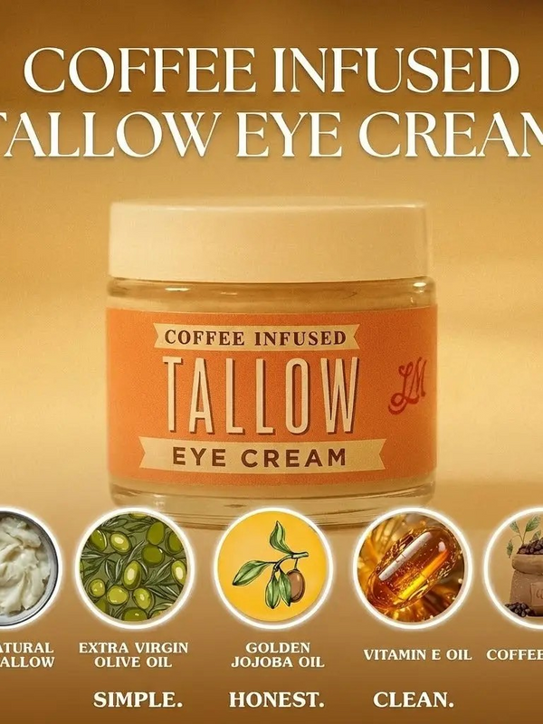 coffee infused eye cream