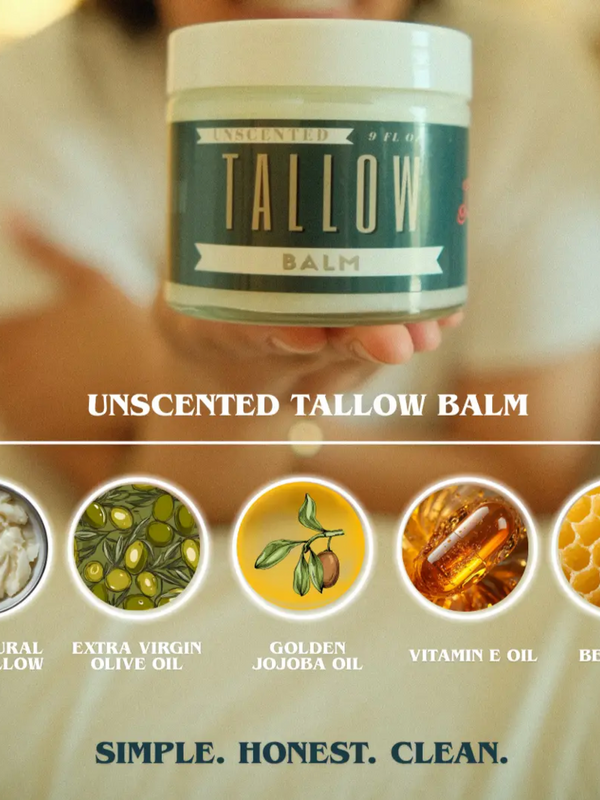 Unscented Tallow Balm