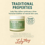 Unscented Whipped Tallow Moisturizer