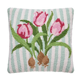 Pink Tulip Hook Pillow