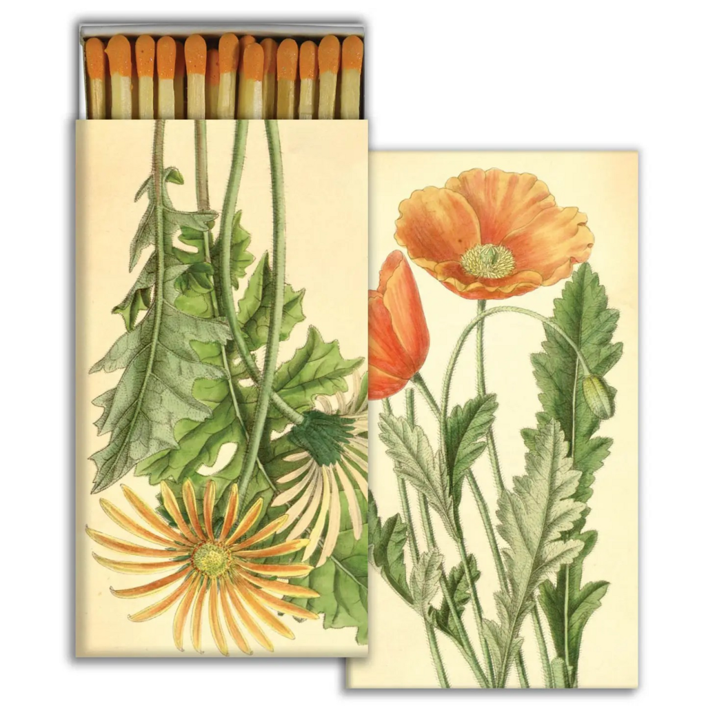 poppy and gerber daisy matches