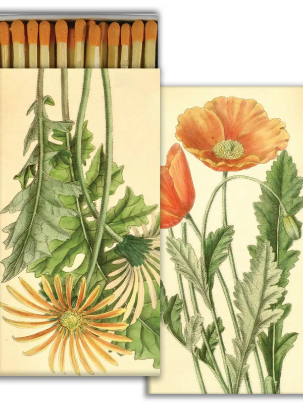 poppy and gerber daisy matches