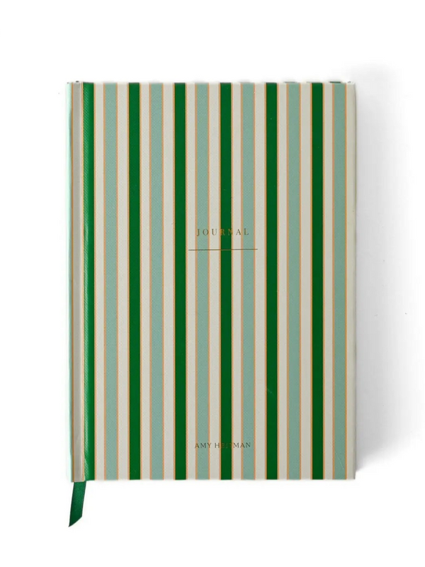 Everyday Striped Hardcover Journal