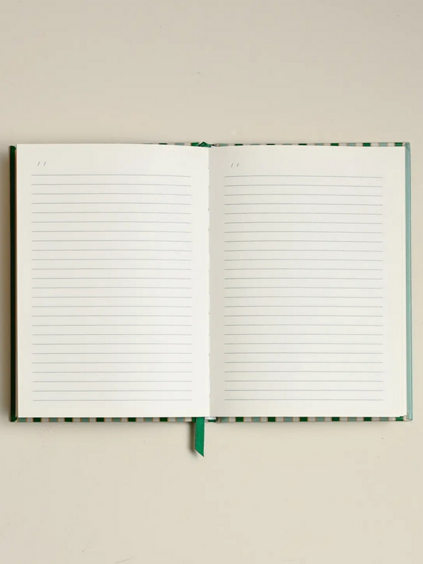 Everyday Striped Hardcover Journal