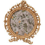 Ornate Gold Filigree Photo Frame